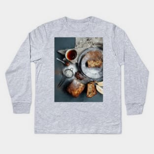 Banana Bread Brunch Kids Long Sleeve T-Shirt